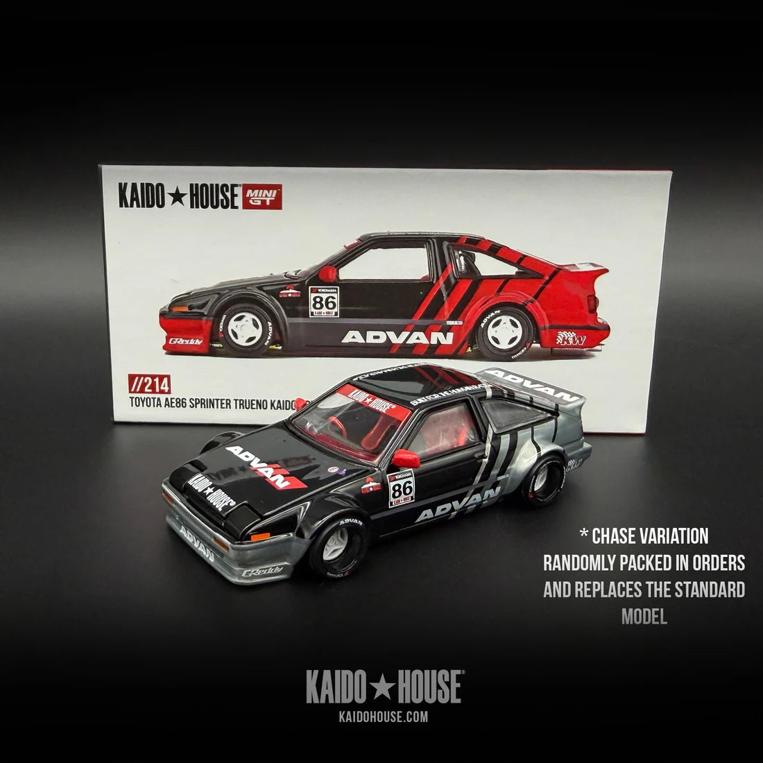 Kaido GT Toyota AE86 Sprinter Trueno Kaido Advan