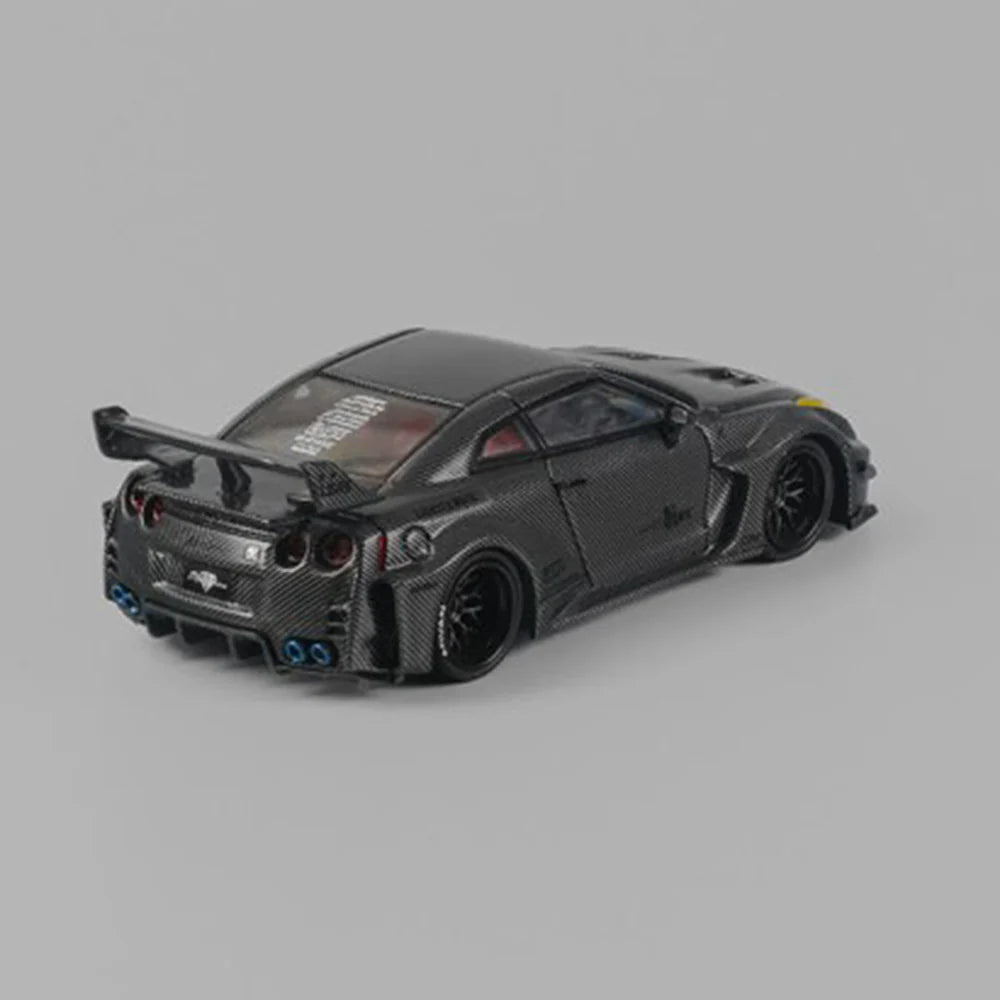 NISSAN R35 LBWK GT35RR SUPER SILHOUETTE (CARBON FIBRE BLACK) CM-MODEL 1:64
