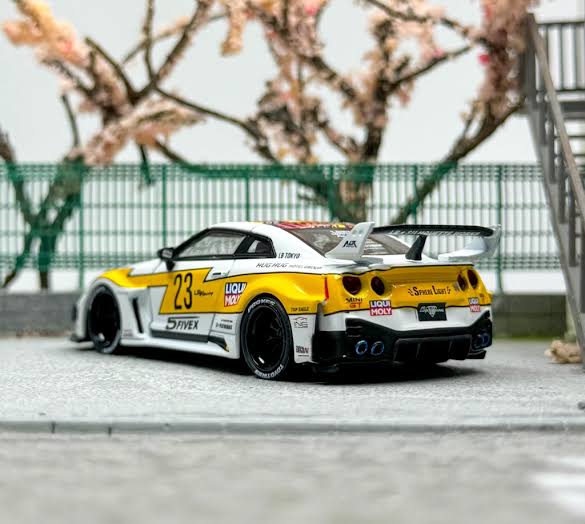 Nissan GTR R35 LBWK #23 MDX 2024 ZD CM Model 1:64