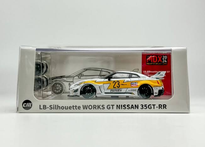 Nissan GTR R35 LBWK #23 MDX 2024 ZD CM Model 1:64