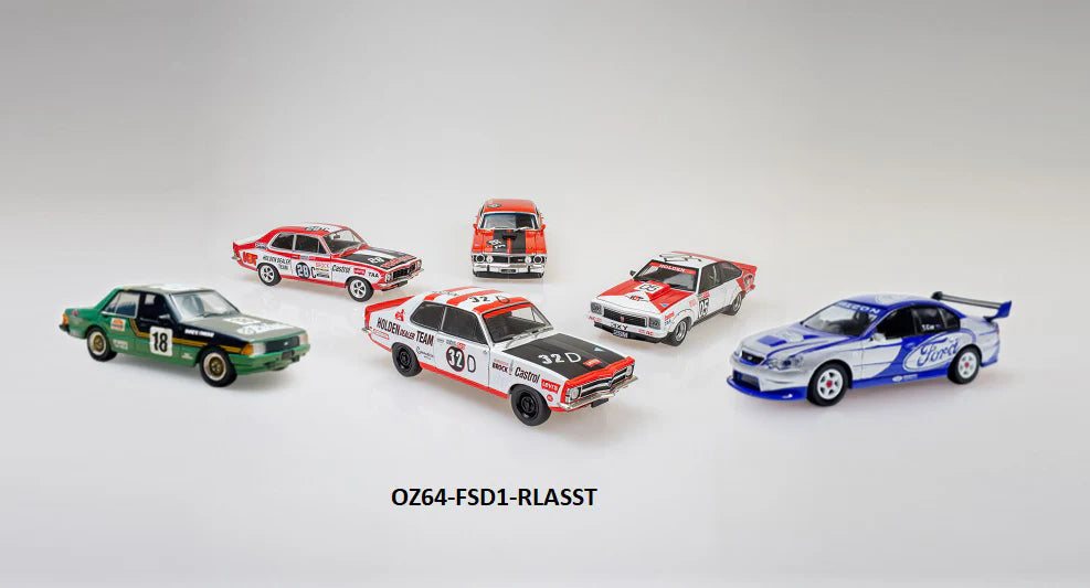 1:64 FSD1 Racing Legends Assorted W/Protector Case