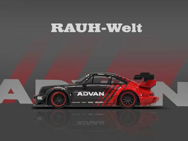 Porsche 911 (964) RWB "Advan" - GT Wing *LIMITED 499pcs* Aurora Model