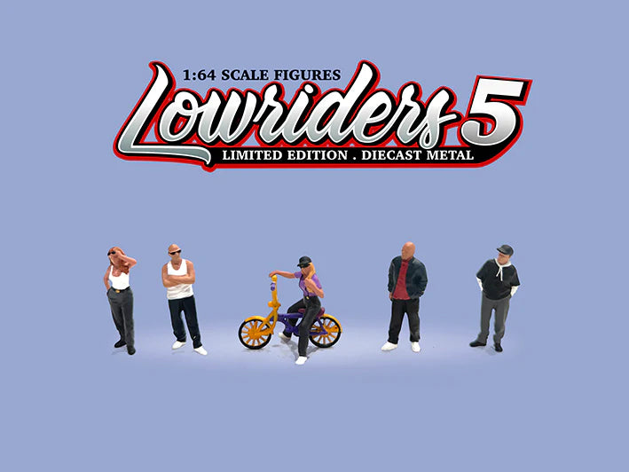 American Diorama 1:64 Figure Set Lowriders 5