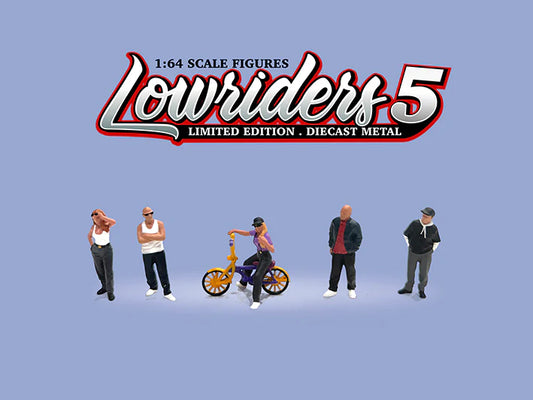 American Diorama 1:64 Figure Set Lowriders 5