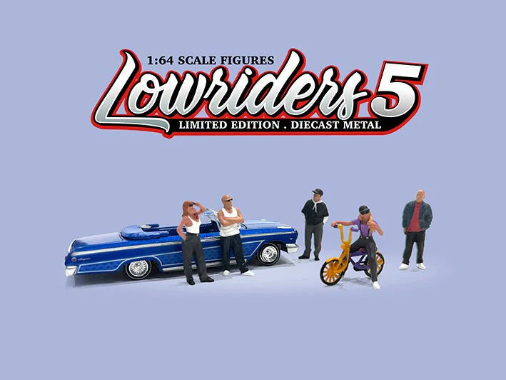 American Diorama 1:64 Figure Set Lowriders 5