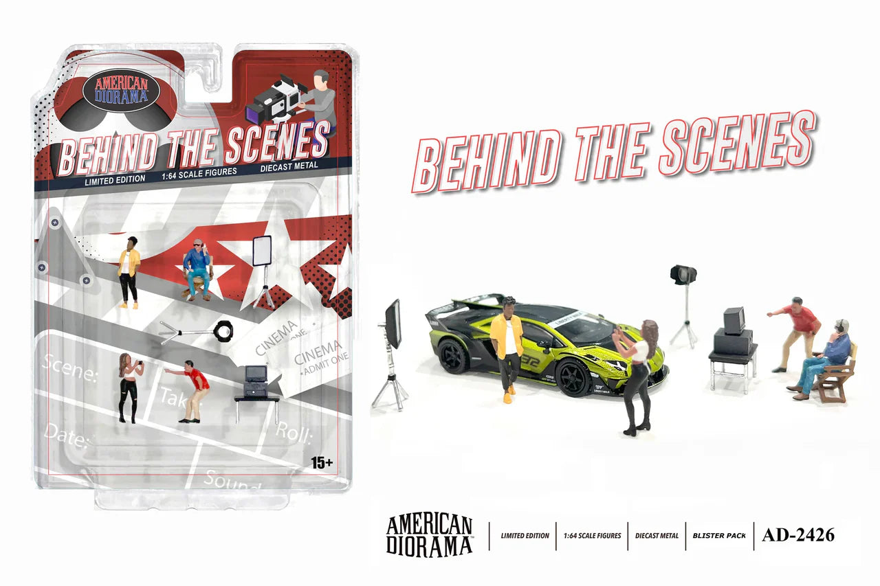 American Diorama 1:64 Figure Set Behind the Scenes