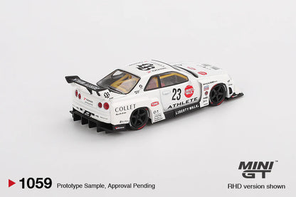 Nissan LB-ER34 Super Silhouette ATHLETE/COLLET - MINIGT 1:64