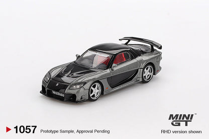 Mazda RX-7 VeilSide Fortune Grey - MINIGT 1:64