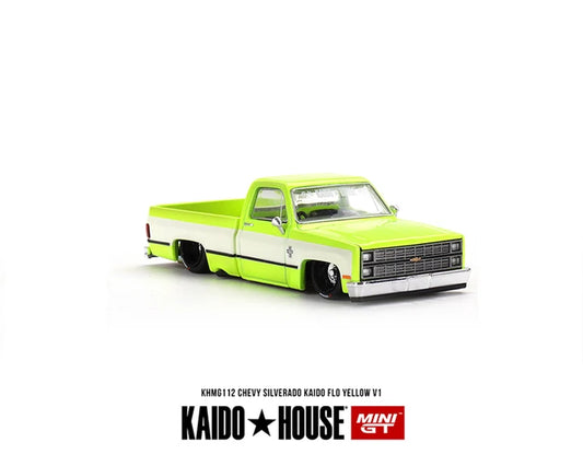 Chevrolet Silverado KAIDO (Flo Yellow) V1 KHMG112 Kaido House x MINIGT