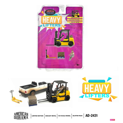 Heavy Lifters - American Diorama Figurine Set 1:64 Scale