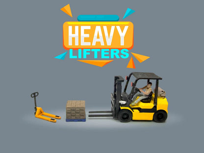 Heavy Lifters - American Diorama Figurine Set 1:64 Scale