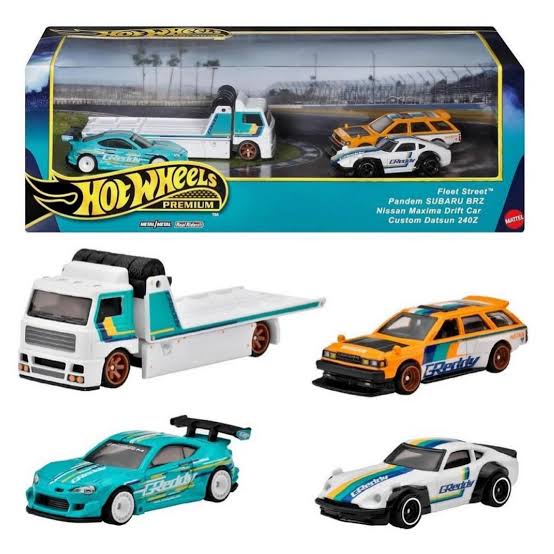 G Reddy Box Greddy Hot Wheels Premium Box Set 2024 – Diecast Culture