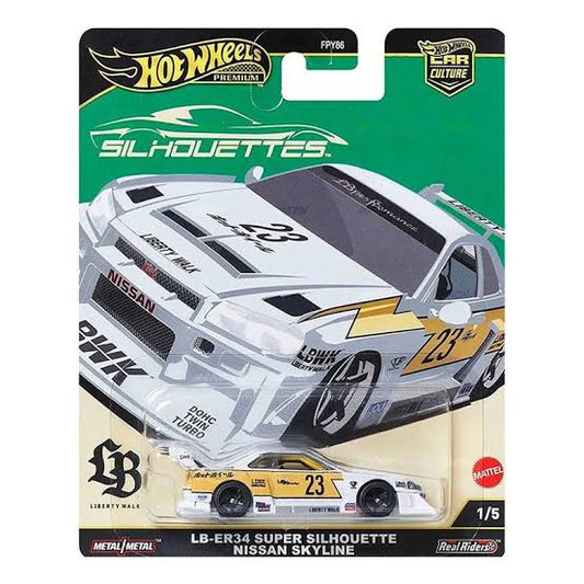 LB R34 Super Silhouette Nissan Skyline - Hot Wheels Car Culture Silhouettes