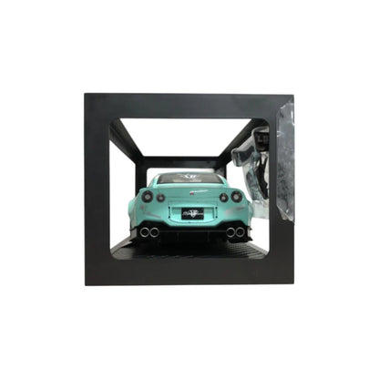 1:18 NISSAN GT-R R35 LIBERTY WALK (TURQUOISE/WHITE) JADA: PINK SLIPS