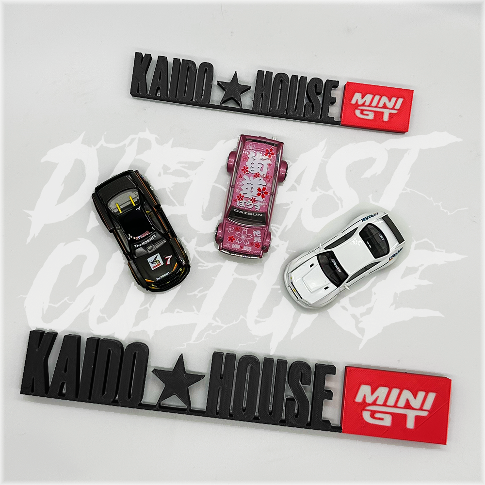 KAIDO HOUSE LOGO DISPLAY – Diecast Culture KAIDO HOUSE LOGO DISPLAY – Diecast Culture