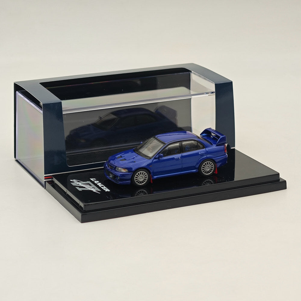 Mitsubishi Lancer GSR Evolution VI (CP9A) 1999 with Mud Flap - Lance Blue [Hobby Japan]