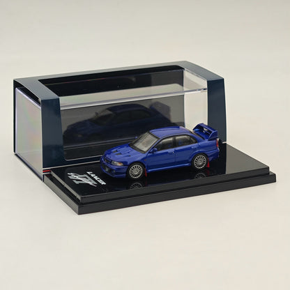 Mitsubishi Lancer GSR Evolution VI (CP9A) 1999 with Mud Flap - Lance Blue [Hobby Japan]