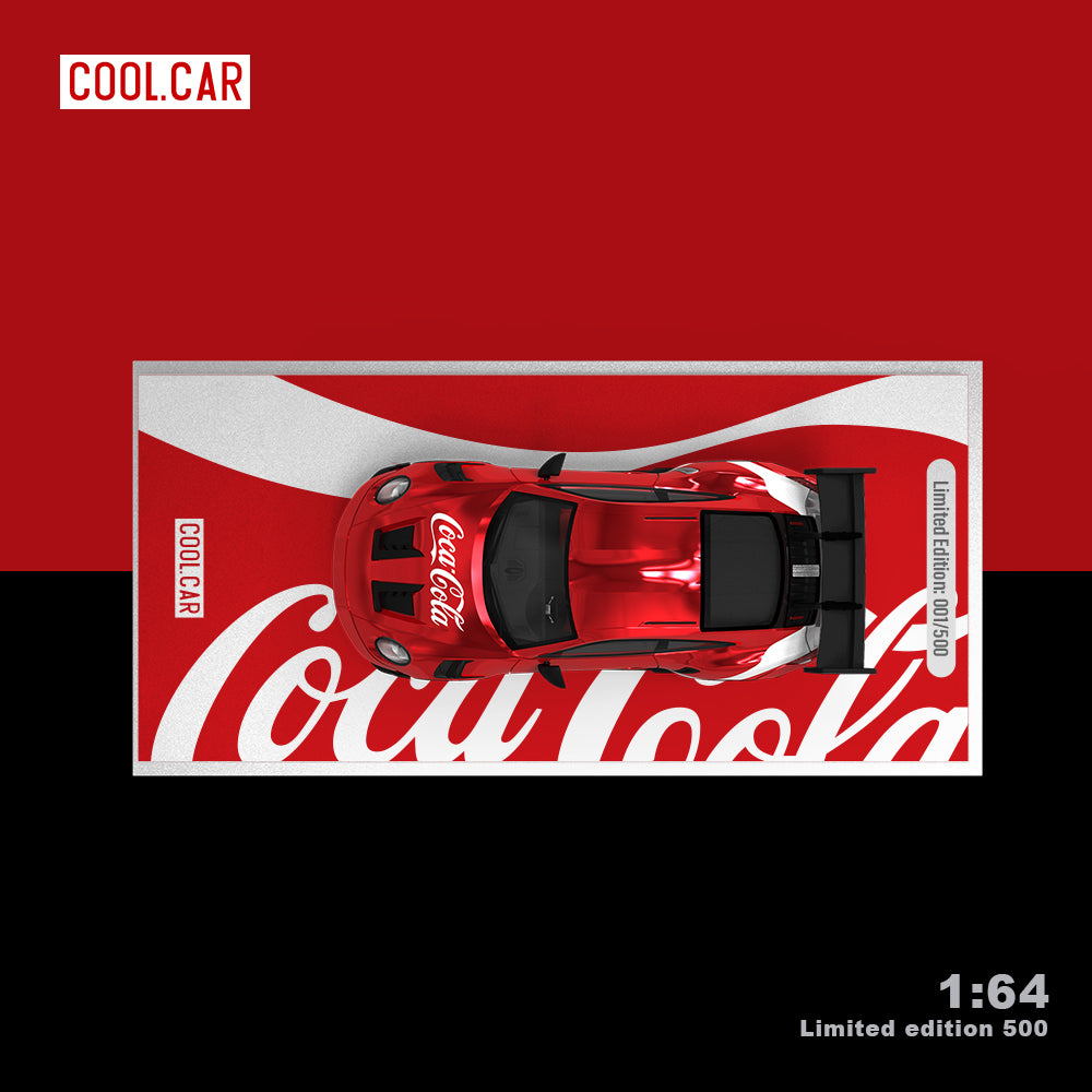 Porsche 992 Coca-Cola - *LIMITED TO 500pcs CoolCar 1:64