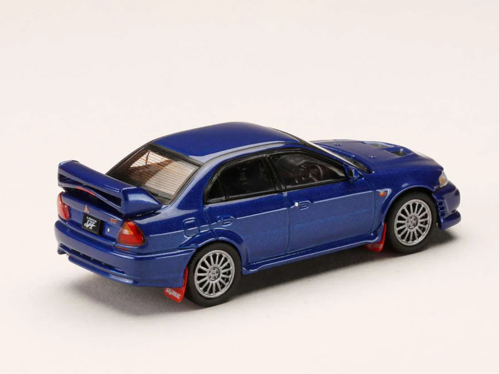 Mitsubishi Lancer GSR Evolution VI (CP9A) 1999 with Mud Flap - Lance Blue [Hobby Japan]