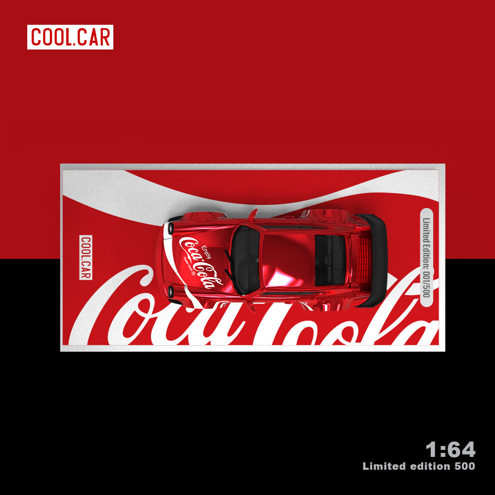 Porsche 964 Coca-Cola - *LIMITED TO 500pcs* CoolCar 1:64