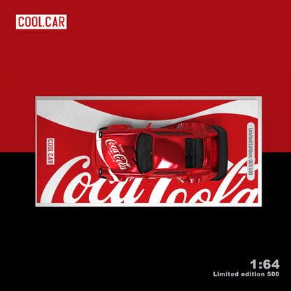 Porsche 964 Coca-Cola - *LIMITED TO 500pcs* CoolCar 1:64