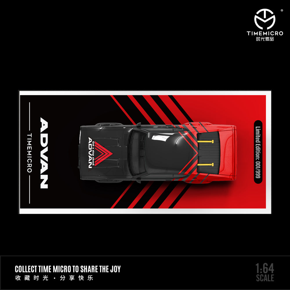 Nissan KPGC110 ADVAN *LIMITED TO 999pcs - TimeMicro 1:64 Scale