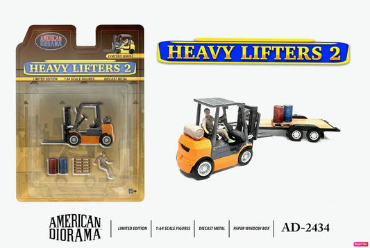 Heavy Lifters 2 - American Diorama 1:64 Figure Set