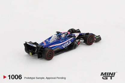 RB VCARB 01 #3 Daniel Ricciardo 2024 F1 2024 Bahrain GP MINIGT - MGT01006-L