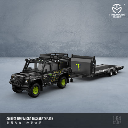 Land Rover Defender Trailer Set
Monster Energy - *Limited to 999pcs* TimeMicro 1:64