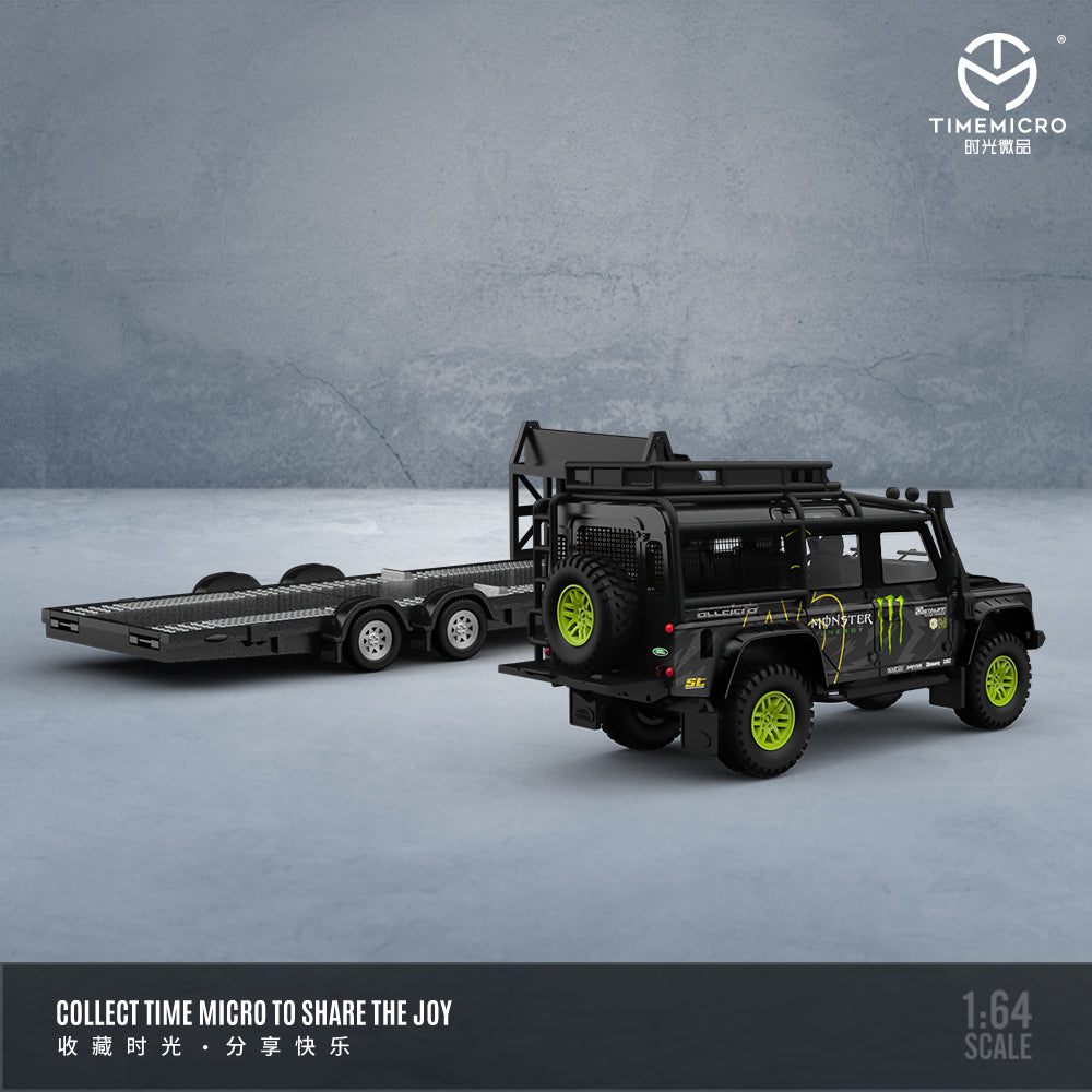 Land Rover Defender Trailer Set
Monster Energy - *Limited to 999pcs* TimeMicro 1:64