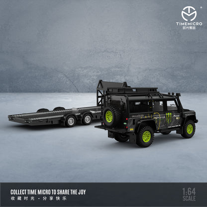Land Rover Defender Trailer Set
Monster Energy - *Limited to 999pcs* TimeMicro 1:64