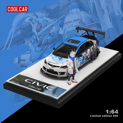Honda Civic GUNDAM - *LIMITED TO 500pcs CoolCar 1:64