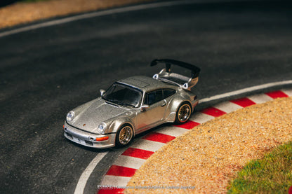 Porsche RWB 964 Silver - Tarmac Works HOBBY64 1/64