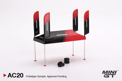 ADVAN PADDOCK SERVICE TENT SET - MINI GT MGTAC20 1:64 Scale