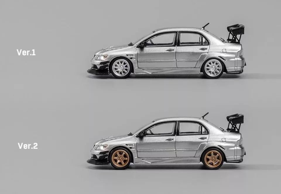 Mitsubishi Lancer Evolution IX Silver - CM Model