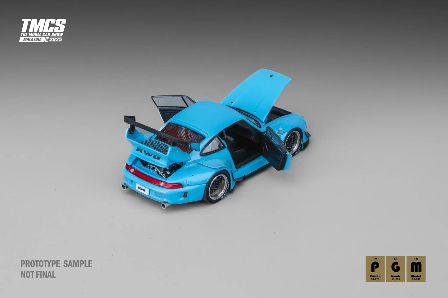 Porsche RWB993 Warren's RWB L.A. #1 | THE MODEL CAR SHOW 2025 TMCS - PGM MODELS 1/64