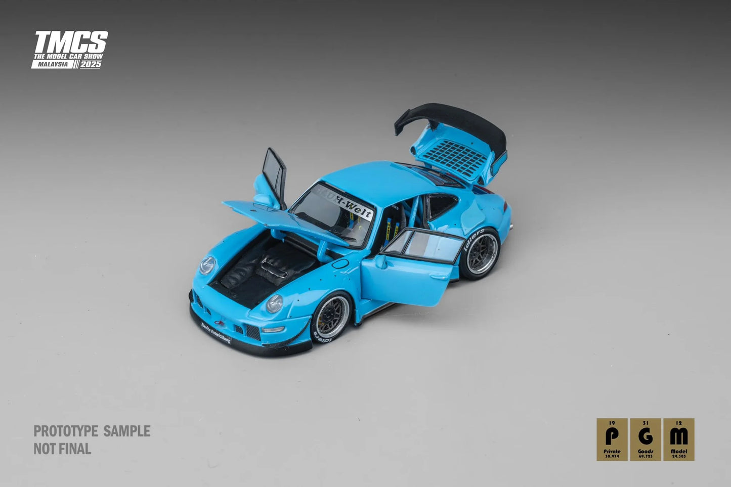Porsche RWB993 Warren's RWB L.A. #1 | THE MODEL CAR SHOW 2025 TMCS - PGM MODELS 1/64