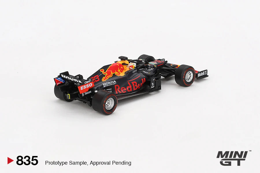Red Bull RB16B #33 Max Verstappen 2021 Abu Dhabi Grand Prix Winner (835) - Mini GT 1:64