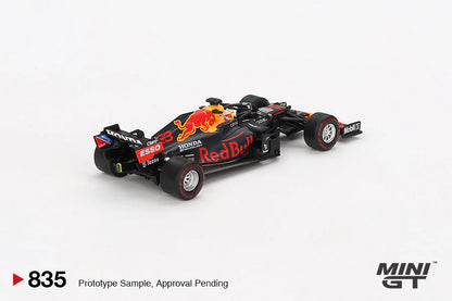 Red Bull RB16B #33 Max Verstappen 2021 Abu Dhabi Grand Prix Winner (835) - Mini GT 1:64