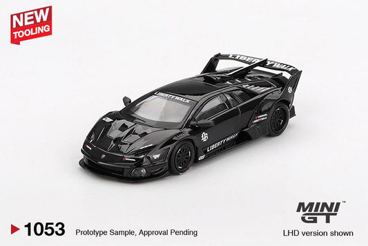 (PRE-ORDER) Lamborghini LB-Silhouette WORKS MURCIELAGO GT Evo Black (OCT 2025)