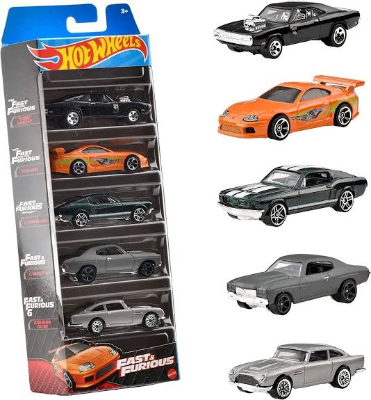 Fast & Furious 5 Pack Hotwheels 2023 Release