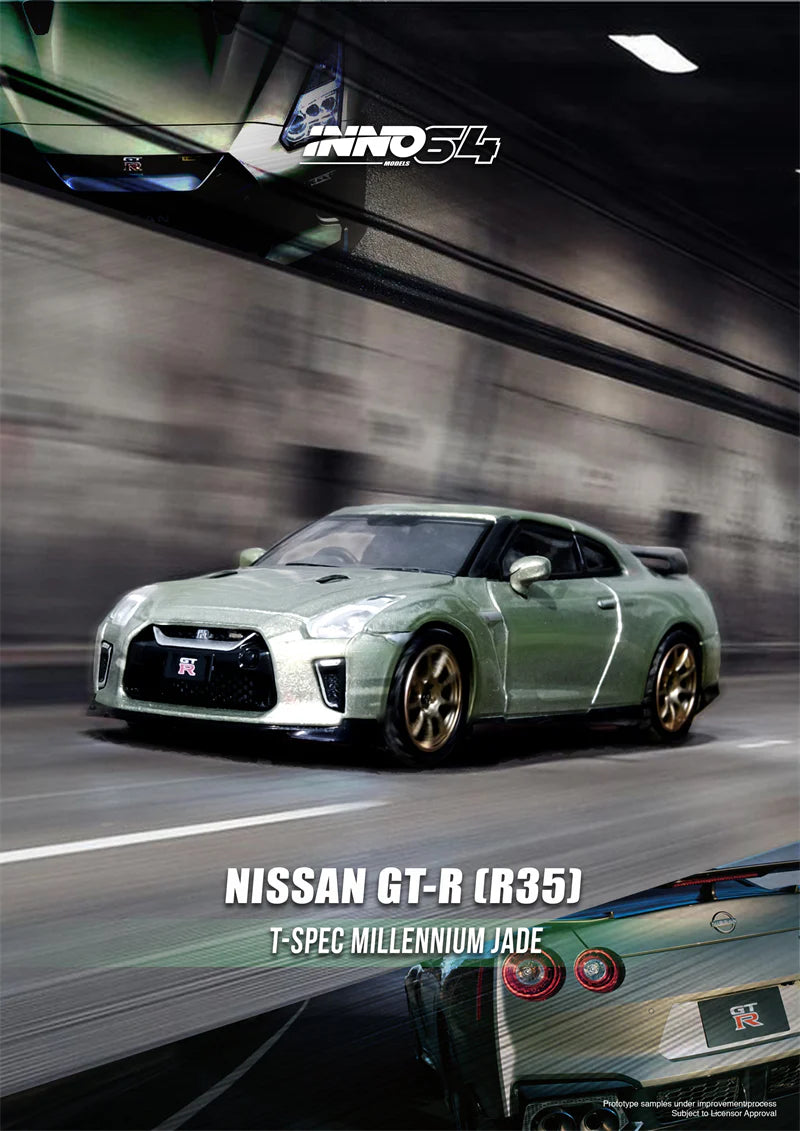 Nissan GT-R (R35) Millenium Jade – INNO64