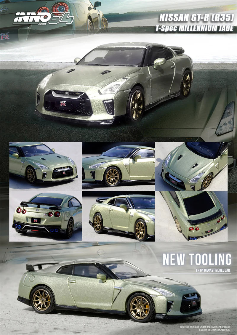 Nissan GT-R (R35) Millenium Jade – INNO64