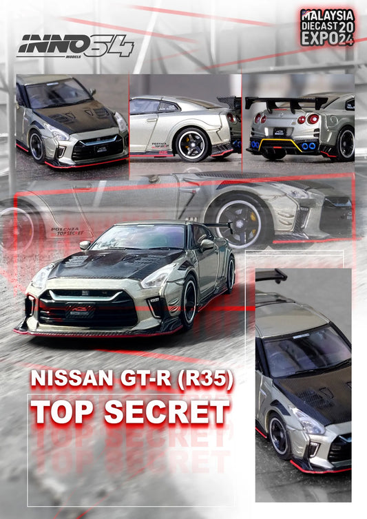 Nissan GT-R (R35) NISMO Special Edition Metallic Malaysia Expo 2024 – INNO64