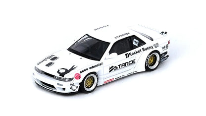 NISSAN SILVIA S13 (V2) PANDEM / ROCKET BUNNY White -INNO64