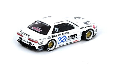 NISSAN SILVIA S13 (V2) PANDEM / ROCKET BUNNY White -INNO64