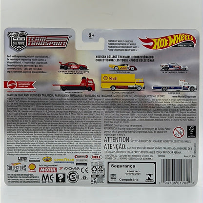 Porsche 962 SHELL Team Transport #44 Hotwheels Car Culture