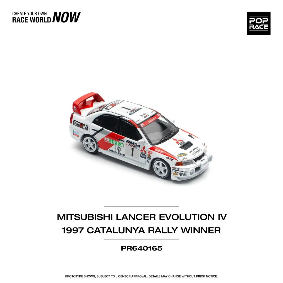 Mitsubishi Lancer Evolution IV – Winner, Rally De Catalunya 1997 - POP RACE