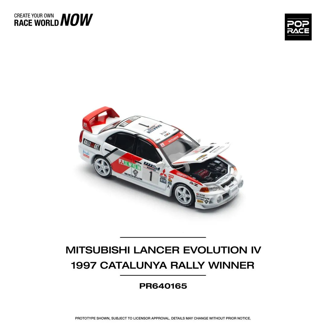 Mitsubishi Lancer Evolution IV – Winner, Rally De Catalunya 1997 - POP RACE