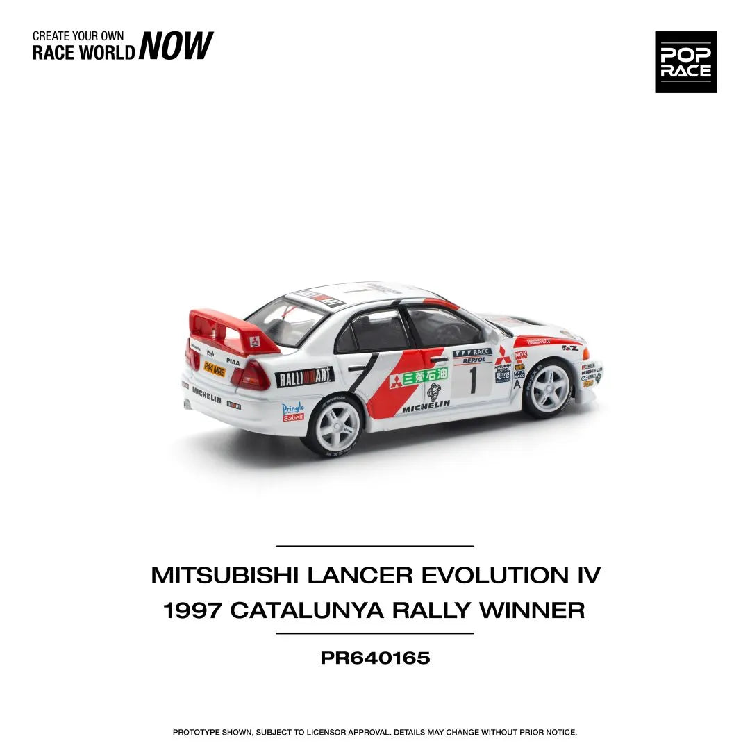 Mitsubishi Lancer Evolution IV – Winner, Rally De Catalunya 1997 - POP RACE